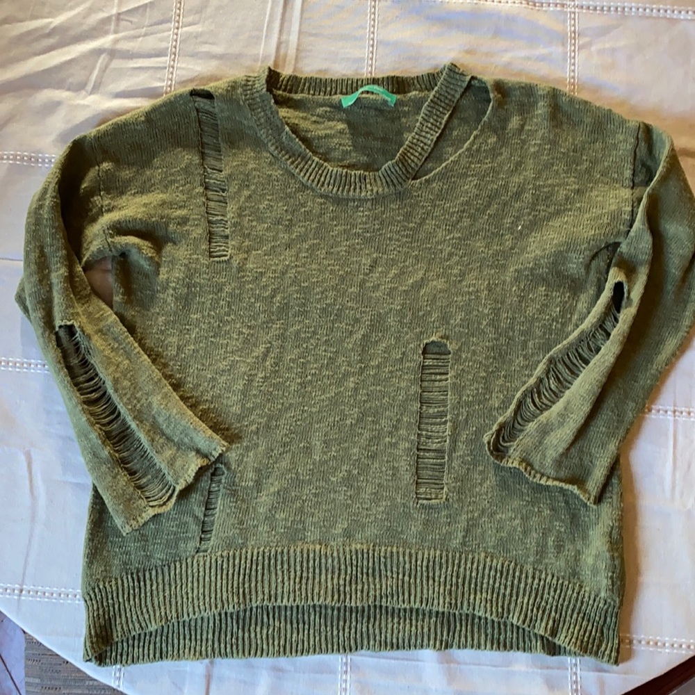 Distressed Sweater